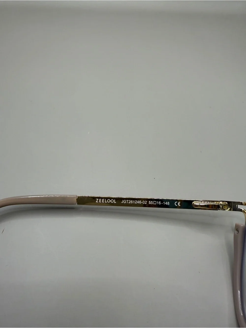Zeelool Womens Nude Beige Frame Glasses - Fashion Optical, Unknown prescription